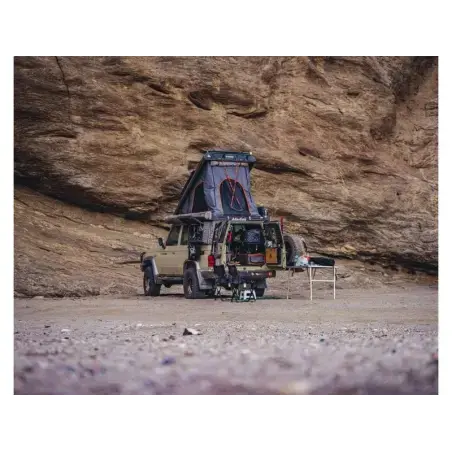 Kit d'aménagement cuisine pour coffre de rangement latéral gauche Toyota GRJ76 Alu-Cab